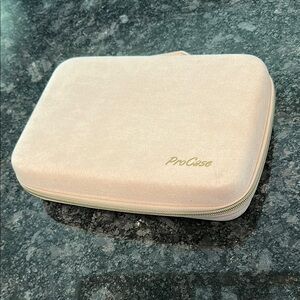 ProCase Blush Jewelry Organizer Zippered Binder Hard Outer Case NWOT